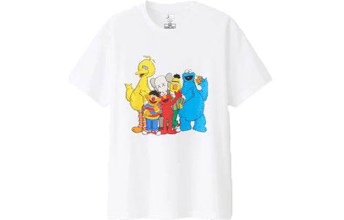 Футболка Uniqlo X Sesame Street Kaws Tripartite - Boxette Shop