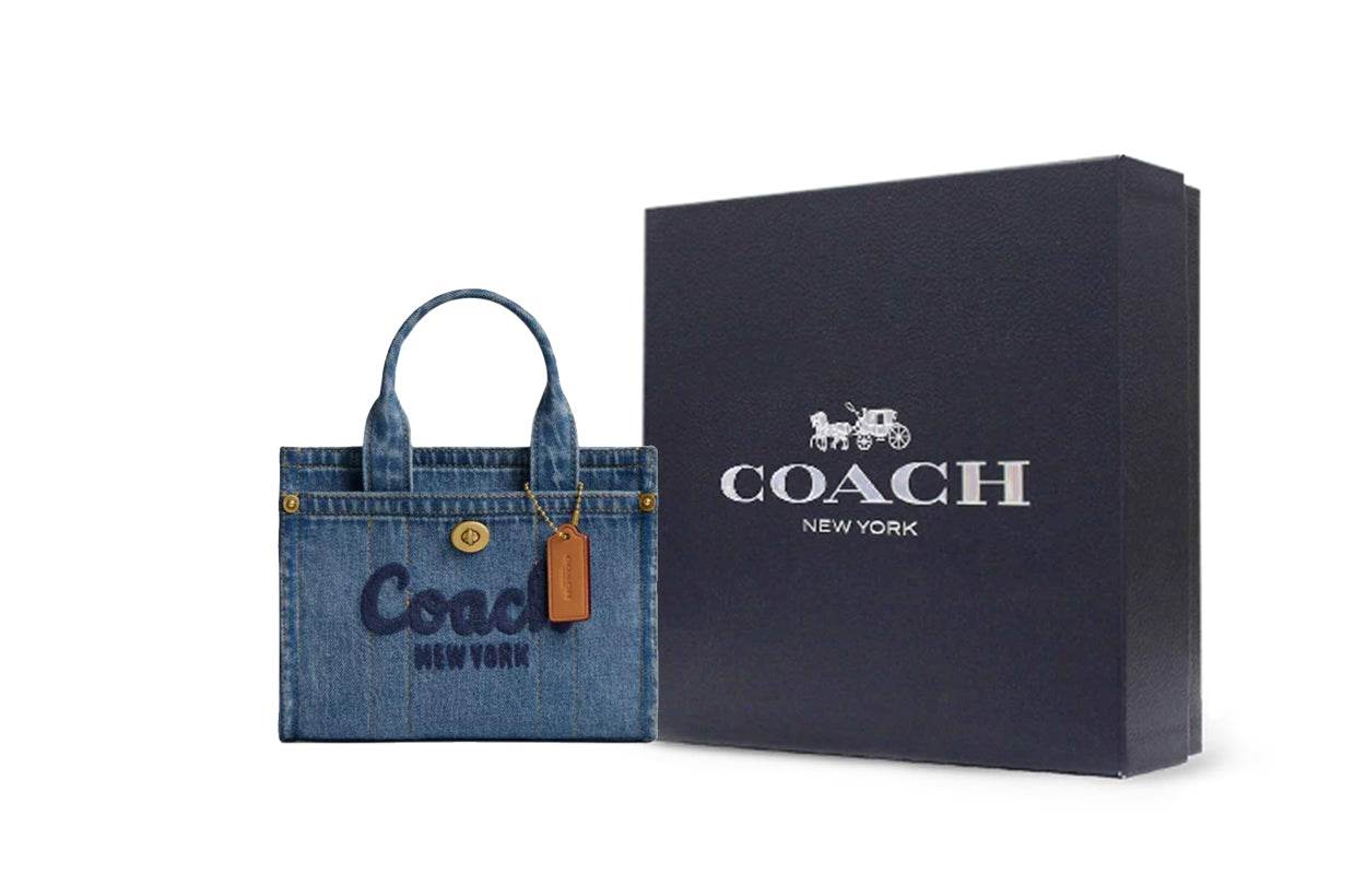 Сумка женская Coach Cargo 20 Cursive Logo Embroidery - Boxette Shop