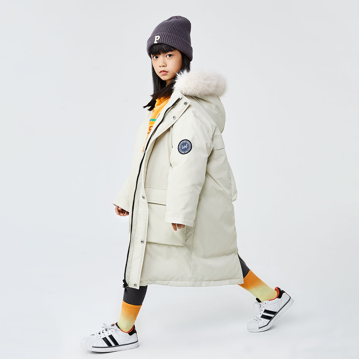 Пуховик детский Lee Long Parka