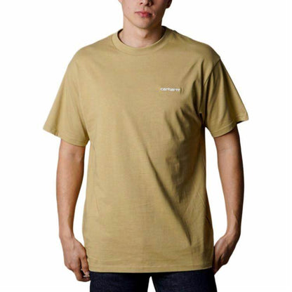 Футболка мужская Carhartt WIP embroidery crew neck - Boxette Shop