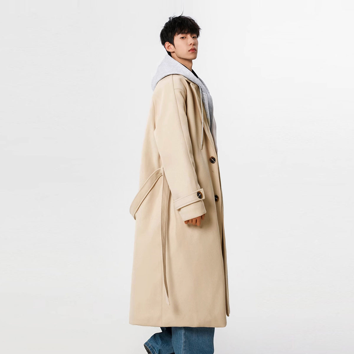 David Beken Cleanfit erkaklar paltosi