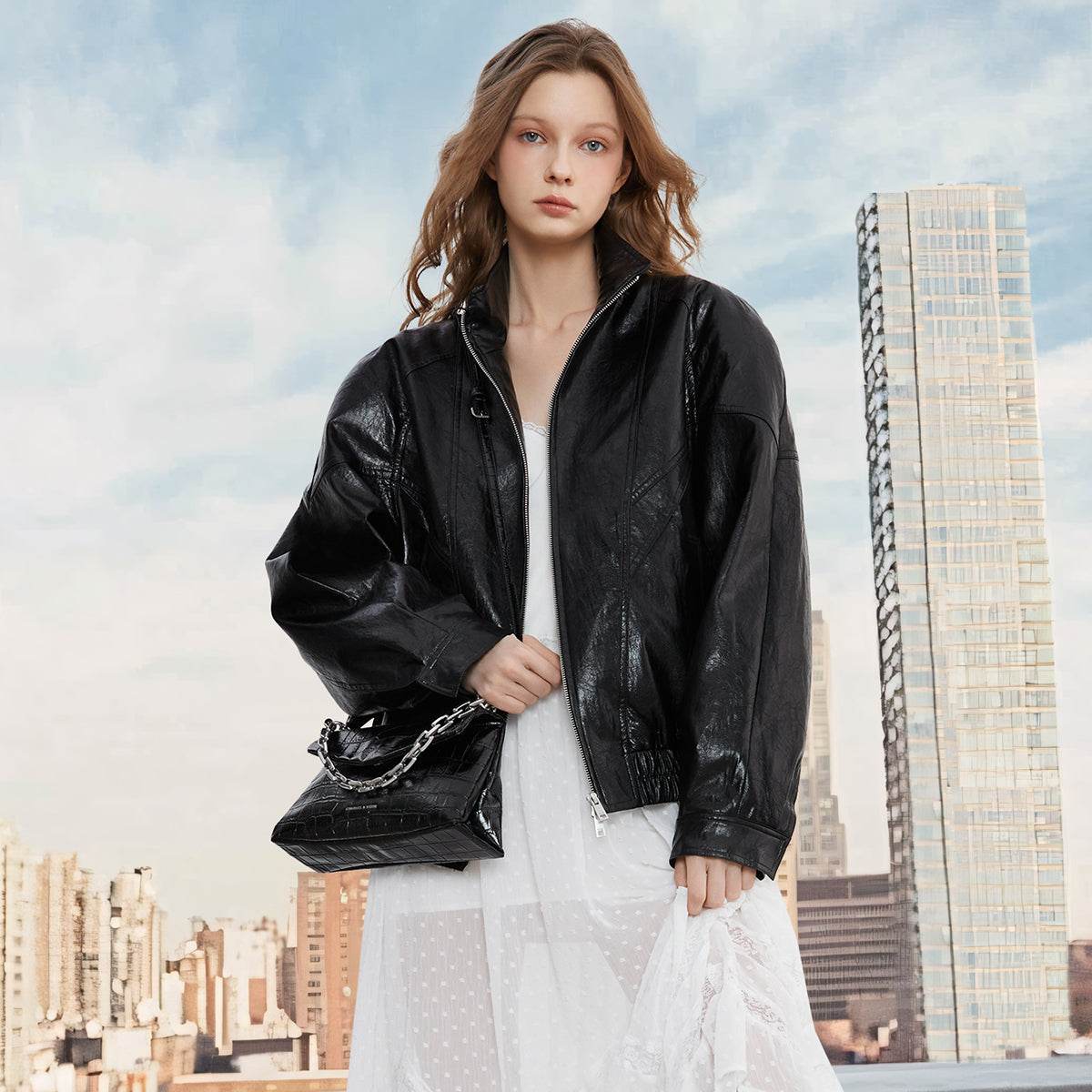 Сумка женская Charles&Keith Pu Noir - Boxette Shop