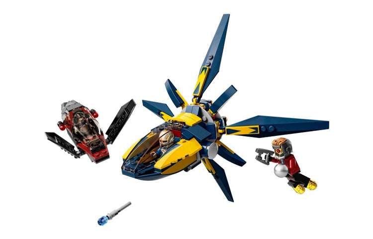 LEGO Marvel super qahramonlari "Galaktikalararo qurollar uchun jang" (76019)
