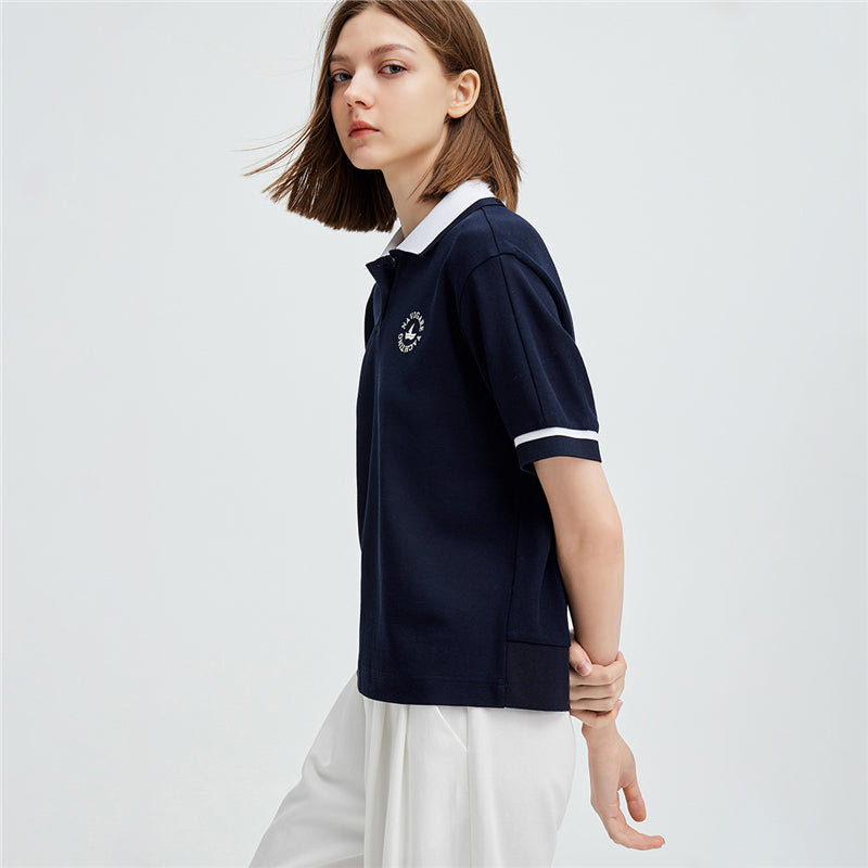 Ayollar uchun Navigare futbolkasi