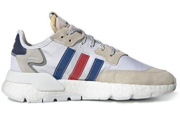 Adidas originals nite jogger mesh nylon удобные и универсальные амортизирующая и нескользящая обувь для отдыха на низком ходу мужские и женские модели красный и синий