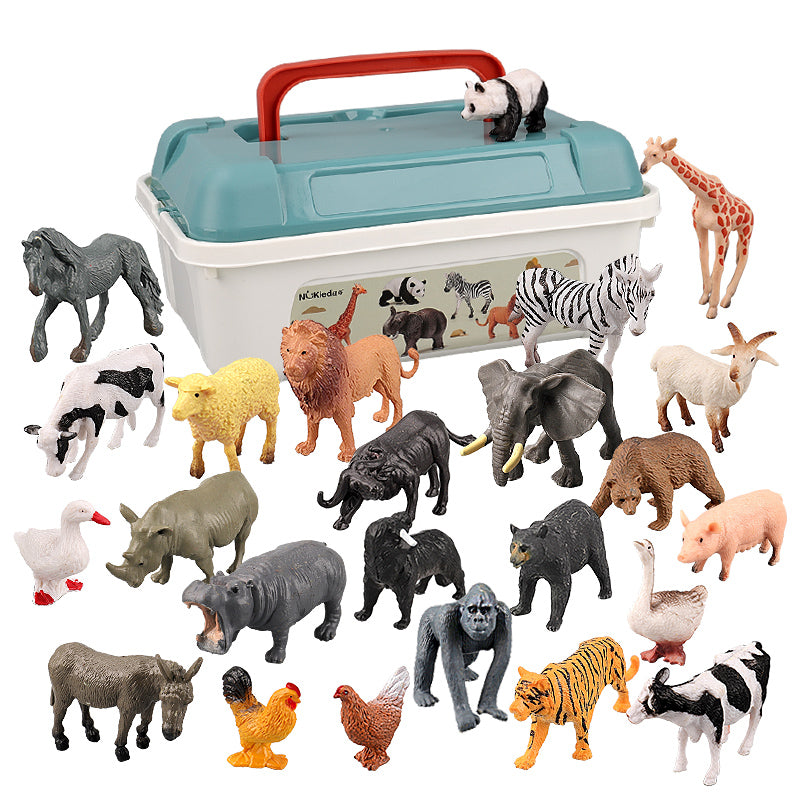 Nuqi bolalar o'yinchoqlari uchun hayvonlar to'plami