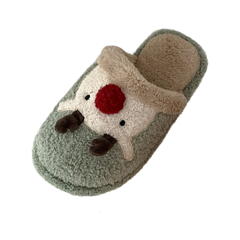 Тапочки Рождественские плюшевые