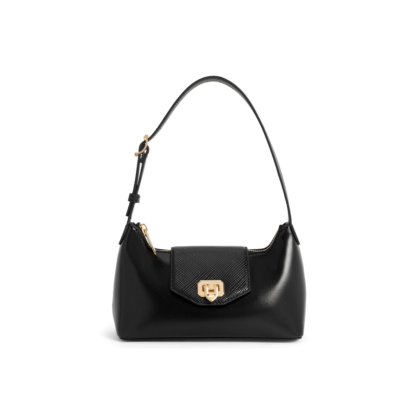 Сумка женская Charles & Keith "Simple Flap Baguette"