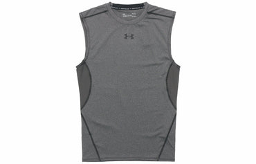 Under armour under armour повседневная спортивная дышащая пуловер без рукавов спортивная рубашка мужская темно-серая