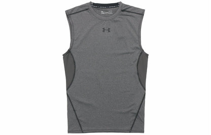 Under armour under armour повседневная спортивная дышащая пуловер без рукавов спортивная рубашка мужская темно-серая