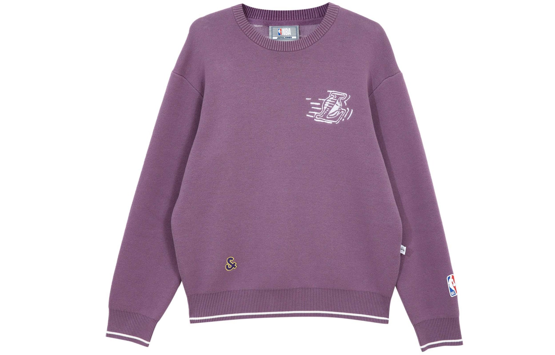 Свитер мужской Jack Jones x NBA Los Angeles Lakers - Boxette Shop