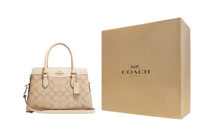 Сумка женская Coach Darcie 26 Classic Old Flower Zip - Boxette Shop