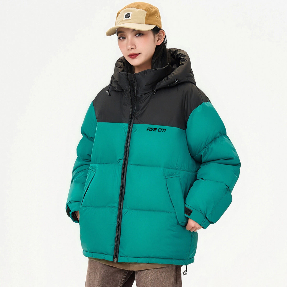 Пуховик женский FIVE CM Basic Puffer