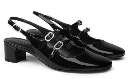 Charlz va Keyt ayollar poyabzali