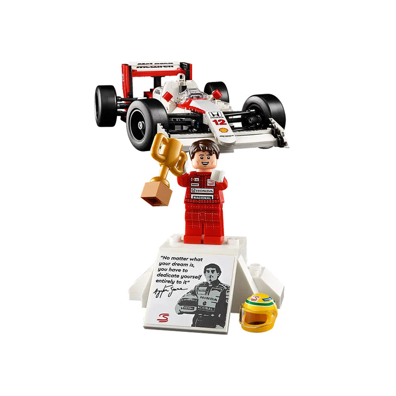 Ayrton Senna bilan LEGO McLaren MP4/4 F1 (10330)
