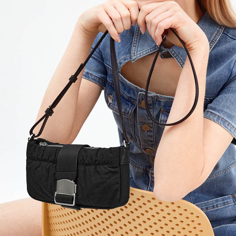 Сумка женская Charles&Keith Puffy Hundred Models Fudge - Boxette Shop