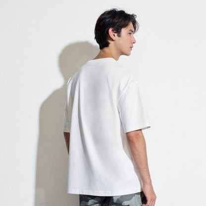 Футболка с коротким рукавом gap heavy loose printed round neck short sleeve t-shirt для мужчин и женщин - Boxette Shop