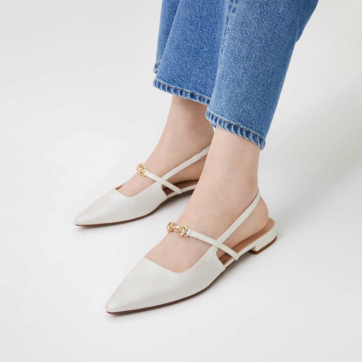 Charlz va Keyt ayollar poyabzali