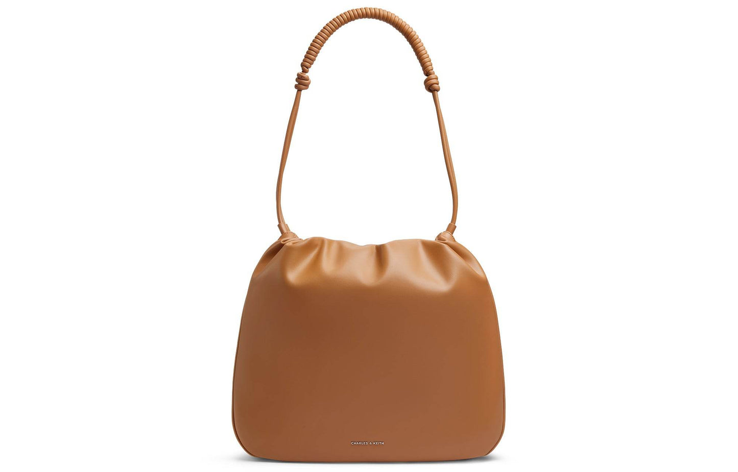 Сумка женская Charles&Keith Soft Drawstring S Russet - Boxette Shop