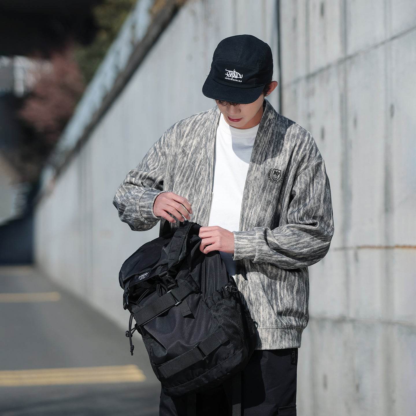 Кардиган Minfinity Tie-Dye V-Style - Boxette Shop