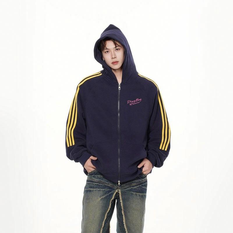 Erkaklar uchun Playboy kapshonli ko'ylagi