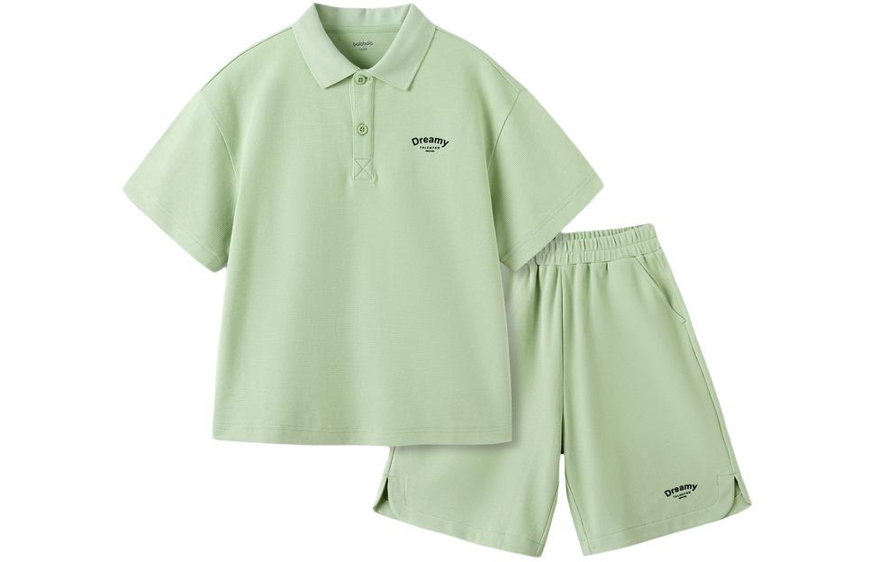 Balabala o'g'il bolalar uchun polo+shortlar to'plami