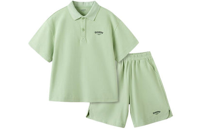 Balabala o'g'il bolalar uchun polo+shortlar to'plami