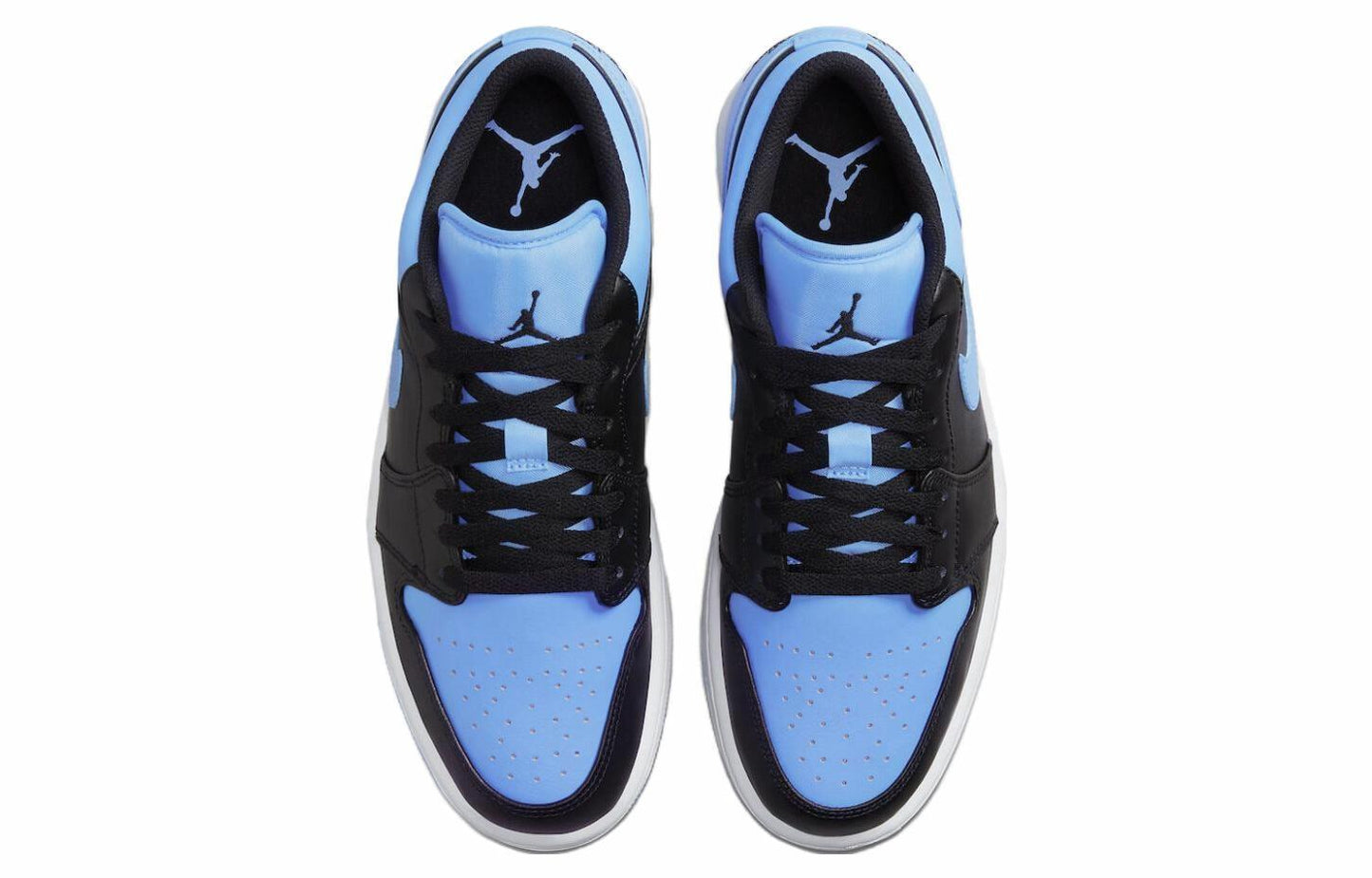 Erkaklar Jordan Air Jordan 1 past "University Blue" krossovkalari