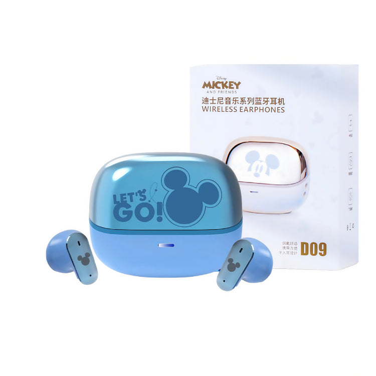 Disney D09P panorama atrof-muhit ovozi ultra uzoq umr past qo'ng'iroqning kechikishidagi shovqinni kamaytiradigan sport o'yinlari erkaklar va ayollar yarim quloq ichidagi passiv shovqinni bekor qiluvchi bluetooth eshitish vositasi