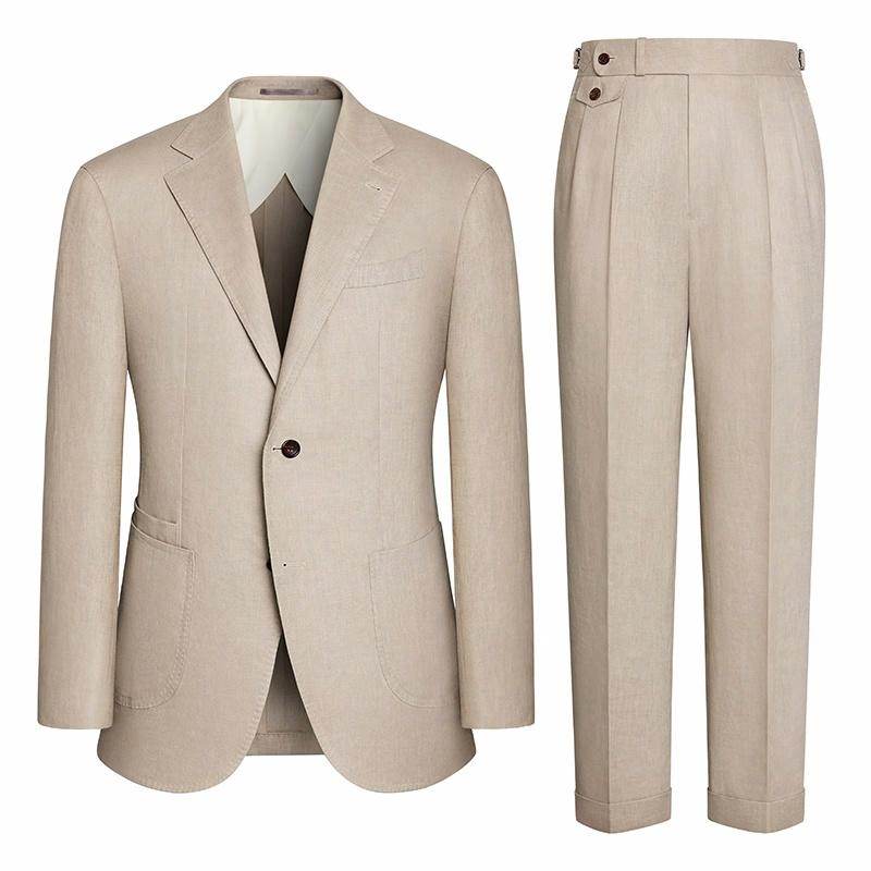 Костюм мужской Skaro Pure Linen Handmade Milan - Boxette Shop