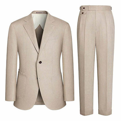 Костюм мужской Skaro Pure Linen Handmade Milan - Boxette Shop