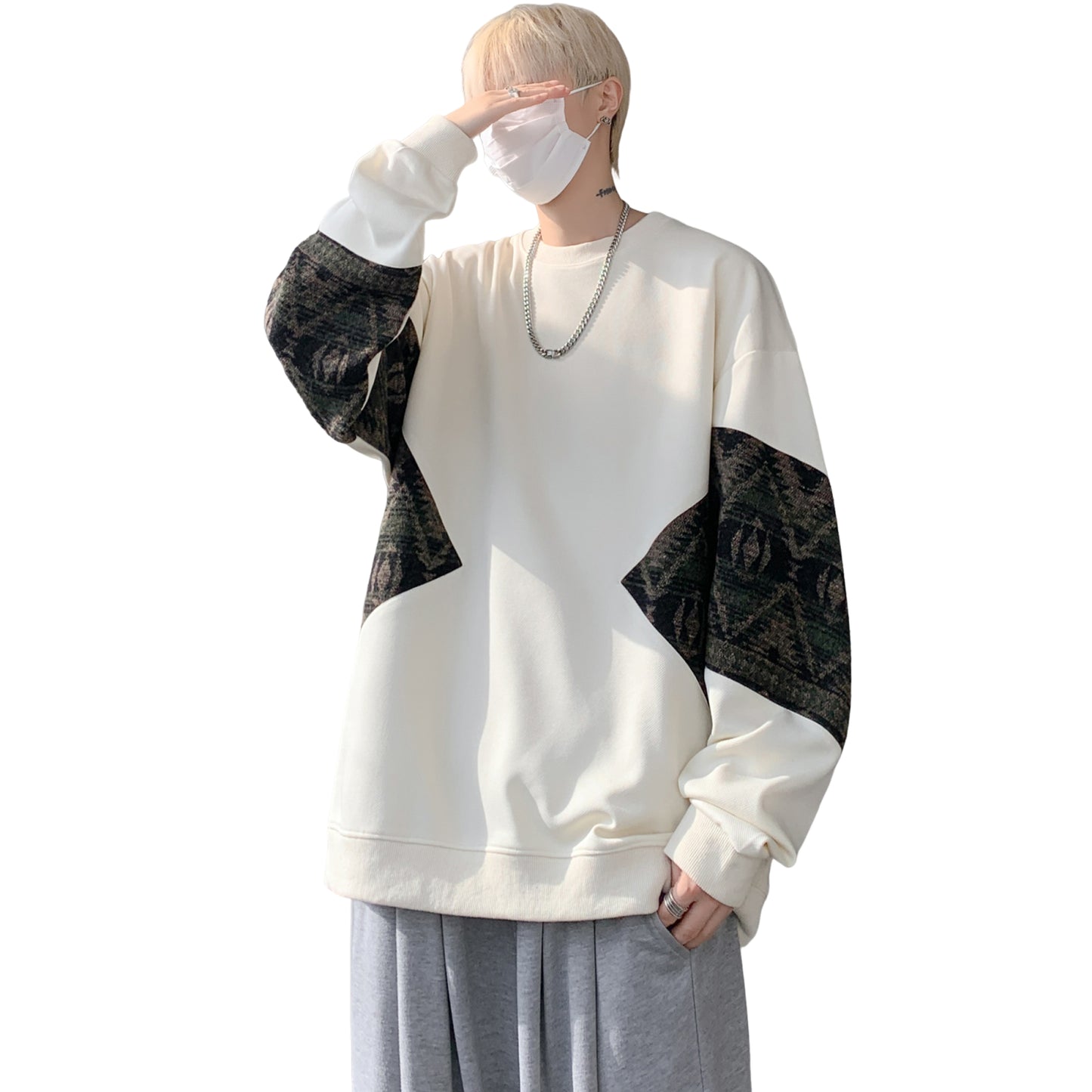 Erkaklar uchun HVGA kapshonli ko'ylak