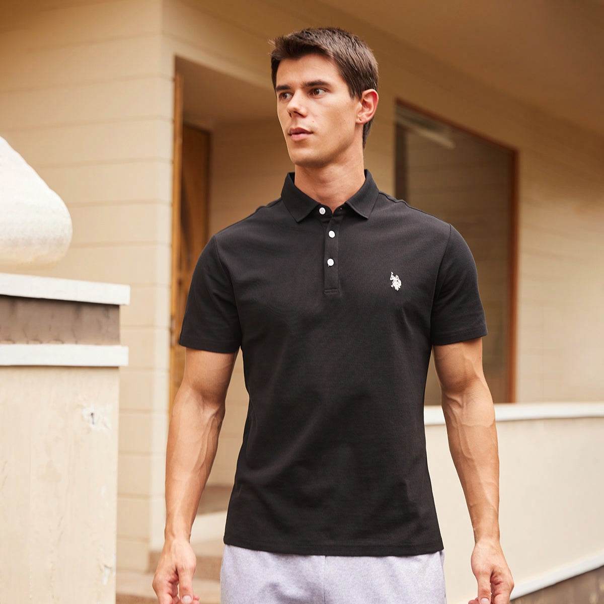 Поло мужское U.S. Polo Assn. - Boxette Shop
