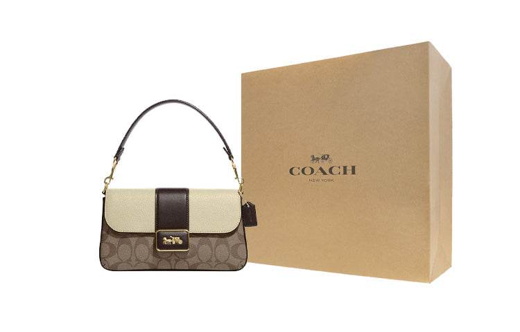 Сумка женская Coach Grace 22 Classic Full Printed Old - Boxette Shop