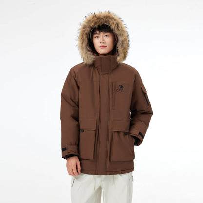 Пуховик Camel Warm Fleece Series Parker - Boxette Shop