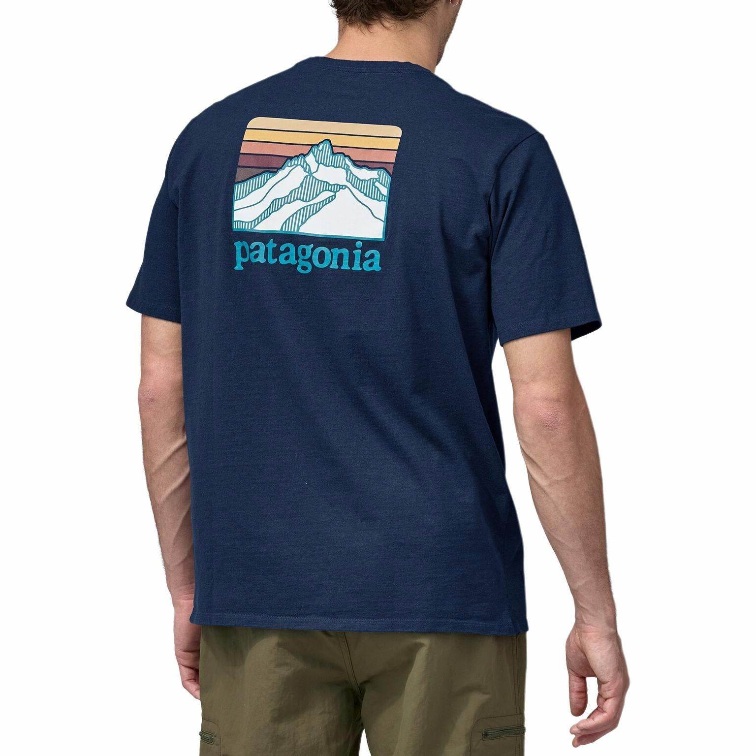 Футболка мужская Patagonia с логотипом - Boxette Shop