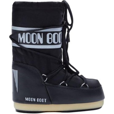 Сапоги moon boot comfort с круглым носком износостойкие детские сапоги детские черные