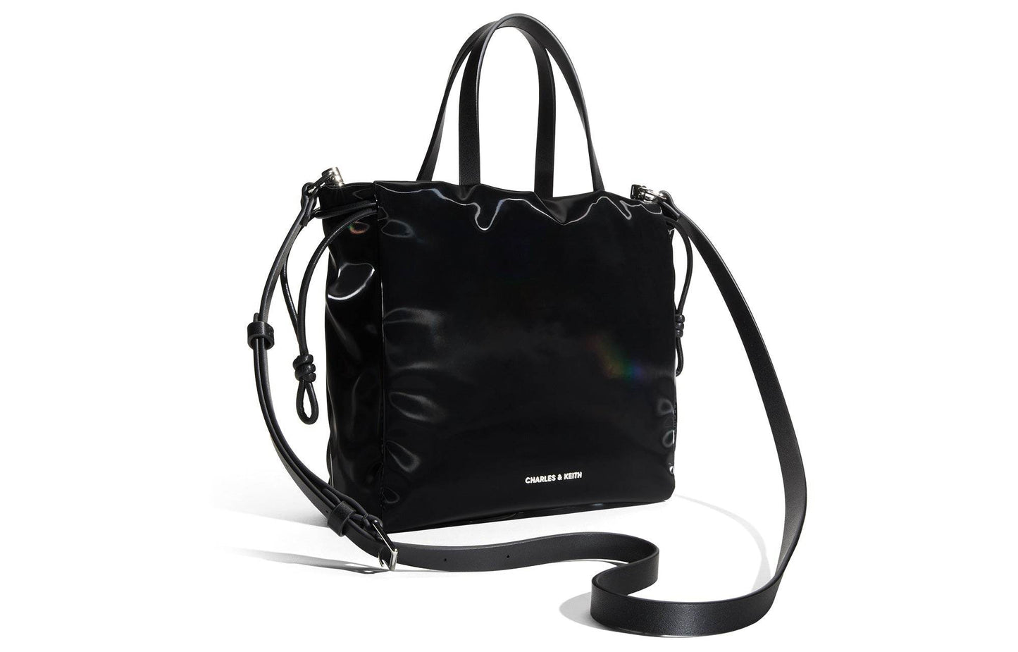 Сумка женская Charles&Keith Soft Drawstring S Jet - Boxette Shop