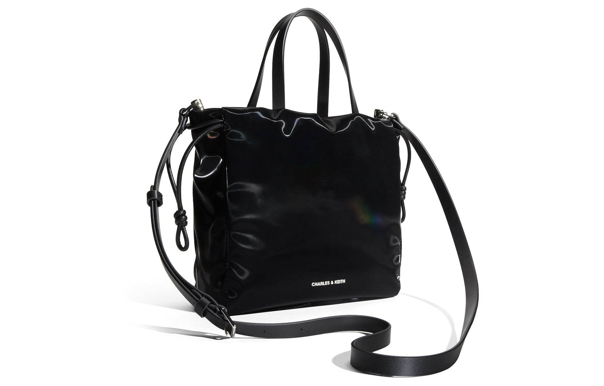 Сумка женская Charles&Keith Soft Drawstring S Jet - Boxette Shop