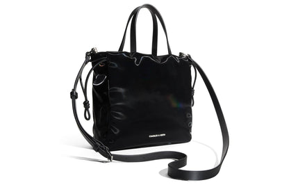 Сумка женская Charles&Keith Soft Drawstring S Jet - Boxette Shop