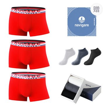 Navigare Cotton Silk 10A erkaklar bokschisi brifinglari