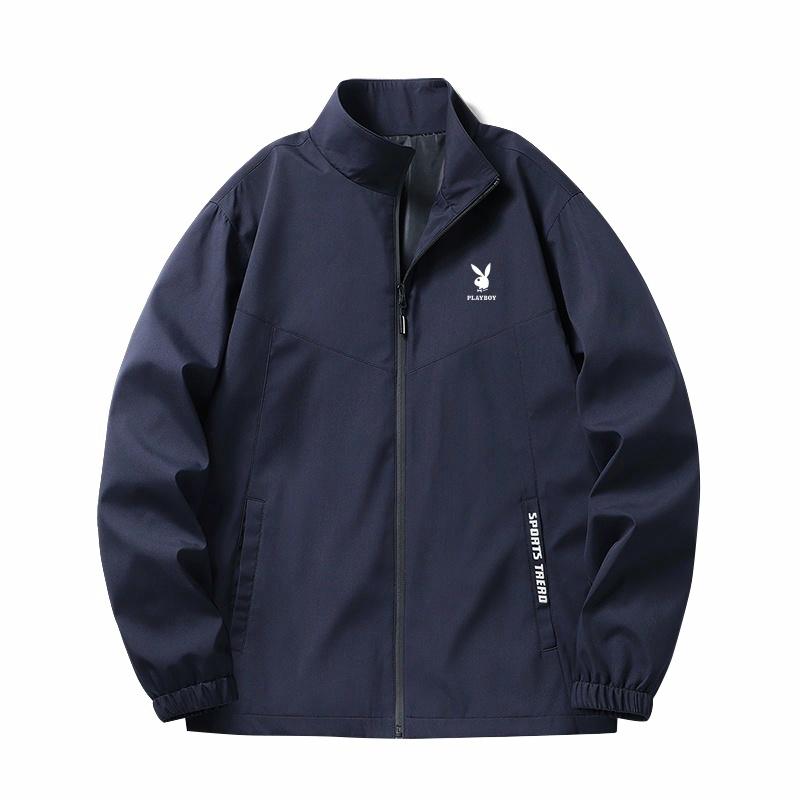 Erkaklar uchun Playboy Windbreaker kurtkasi