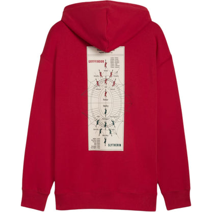 Puma x harry potter совместные модели досуг капюшоном logo свободные свитер мужчины и женщины как малиновый