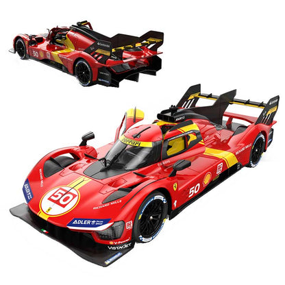 Rastar Ferrari 499P masofadan boshqarish pulti avtomobili