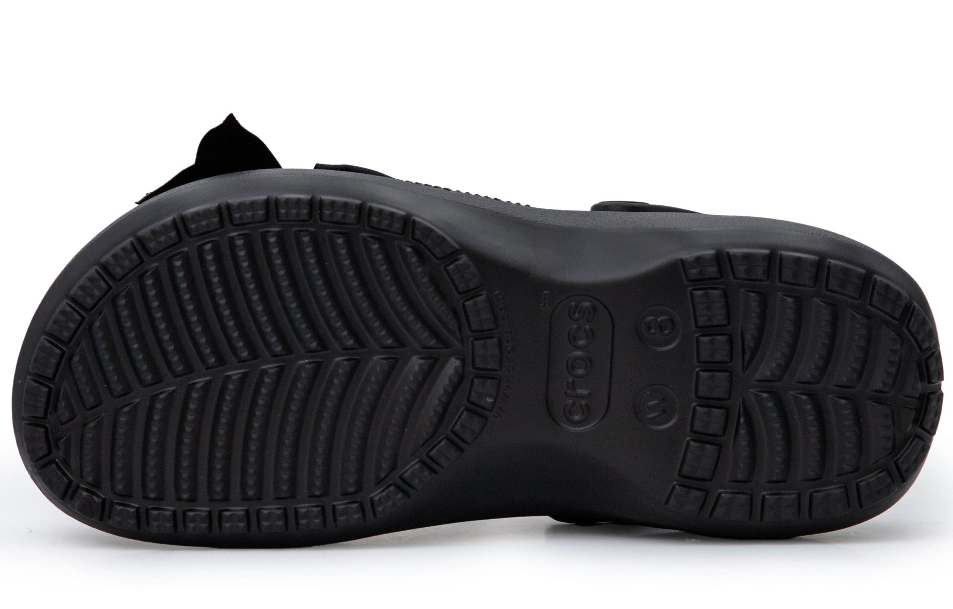 Шлепанцы женские Crocs Classic Platform Clog Black Butterfly Temptation - Boxette Shop