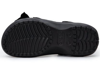 Шлепанцы женские Crocs Classic Platform Clog Black Butterfly Temptation - Boxette Shop