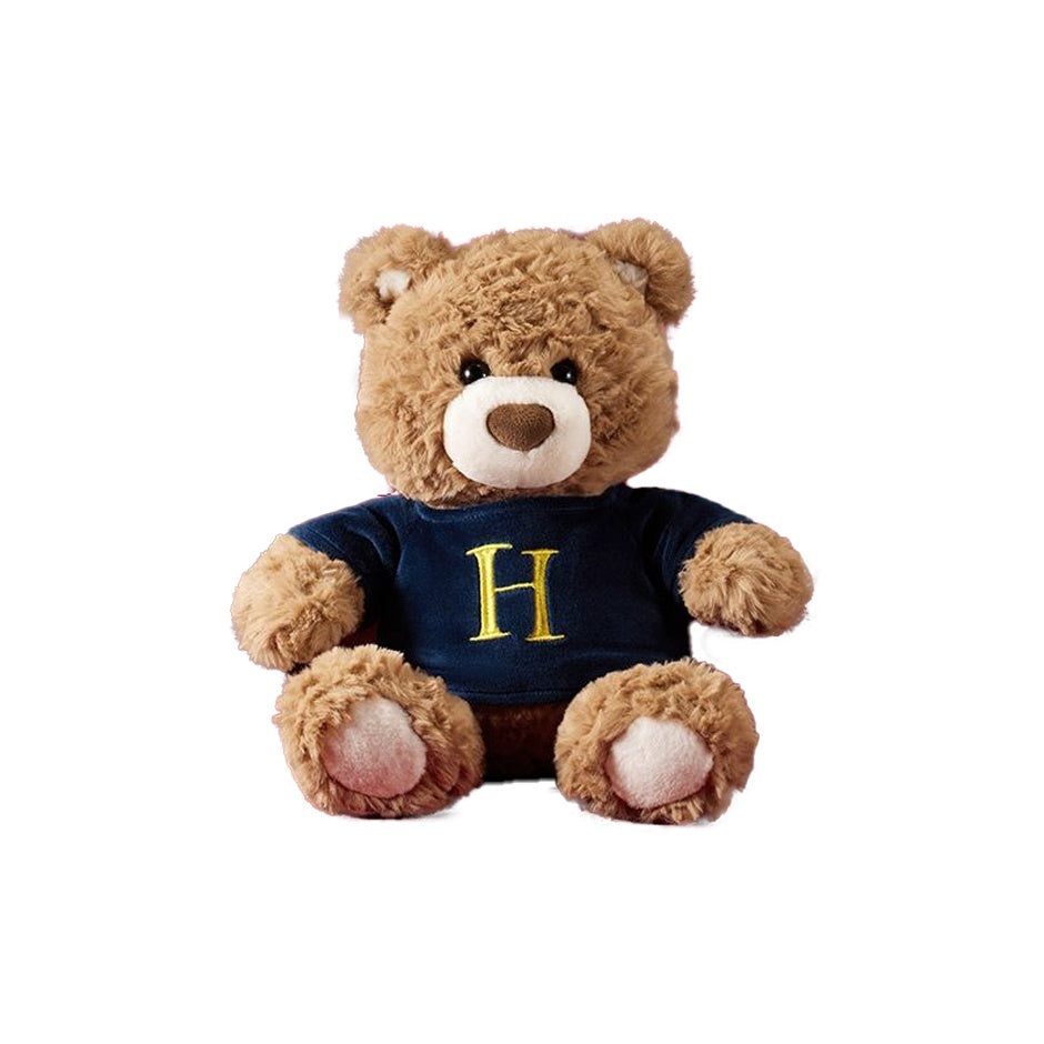 Miniso harry potter harry potter series - no.10 sweatshirt gifford bear handsome cool cute doll brown teddy bear doll plush doll 26cm high