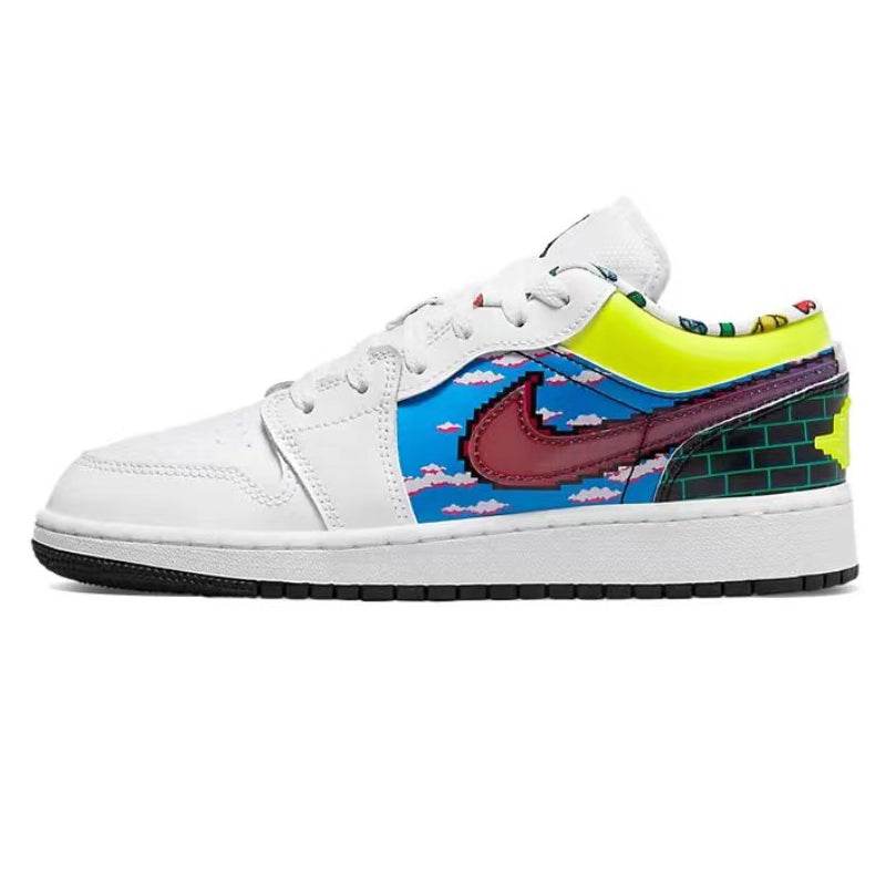 Кроссовки детские Jordan air 1 low purple - Boxette Shop