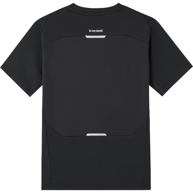 Le coq sportif frantsuz xo'roz mashqi qulay dumaloq bo'yinli sport nafas oladigan qisqa yengli futbolka erkaklar