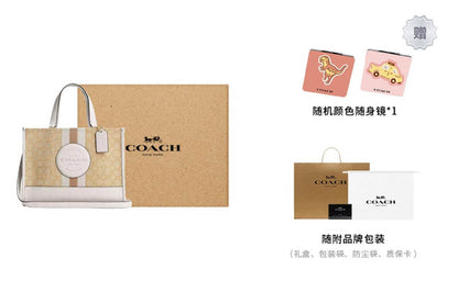 Сумка женская Coach Dempsey 30 Pebbled - Boxette Shop
